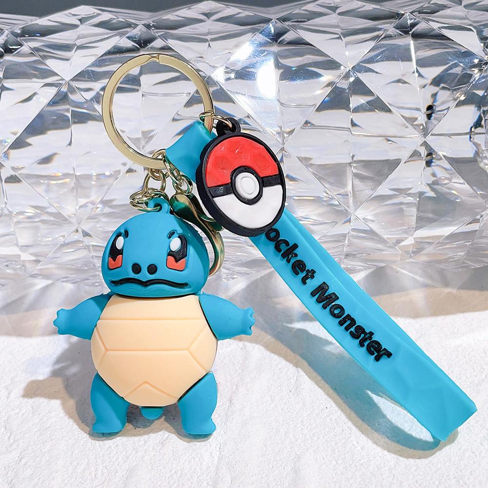 Милая силиконовая брелок-коллекция Pokémon для фанатов и коллекционеров