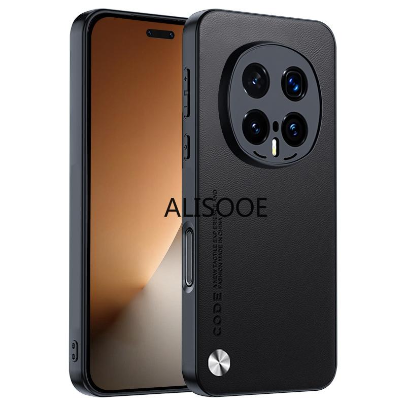 Кожаный чехол для Honor Magic 8 Pro / Magic8 7 Lite Чехол-накладка Модный Текстура волокна PU-кожа Защита Ударопрочная Задняя Крышка