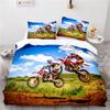 Stunt Off-road Motorcycle 3d Printed Bedding Set Duvet Cover Set with Pillowcase Twin Full Queen King Size Bedclothes Bed Linen
