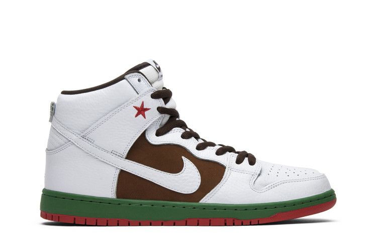 Men's Sneakers Nike SB Dunk High Cali (2014) Pecan/White