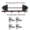 Zinc Alloy Metal Glass Clamps Adjustable 1-22mm Thickness Partition Board Holder Anti-Slip Wall Mount Floating Clip