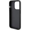 Ferrari Grip Stand Metal Logo Case For Iphone 15 Pro - Black