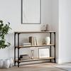 Console Table Sonoma Oak 100x22.5x75 cm Particleboard