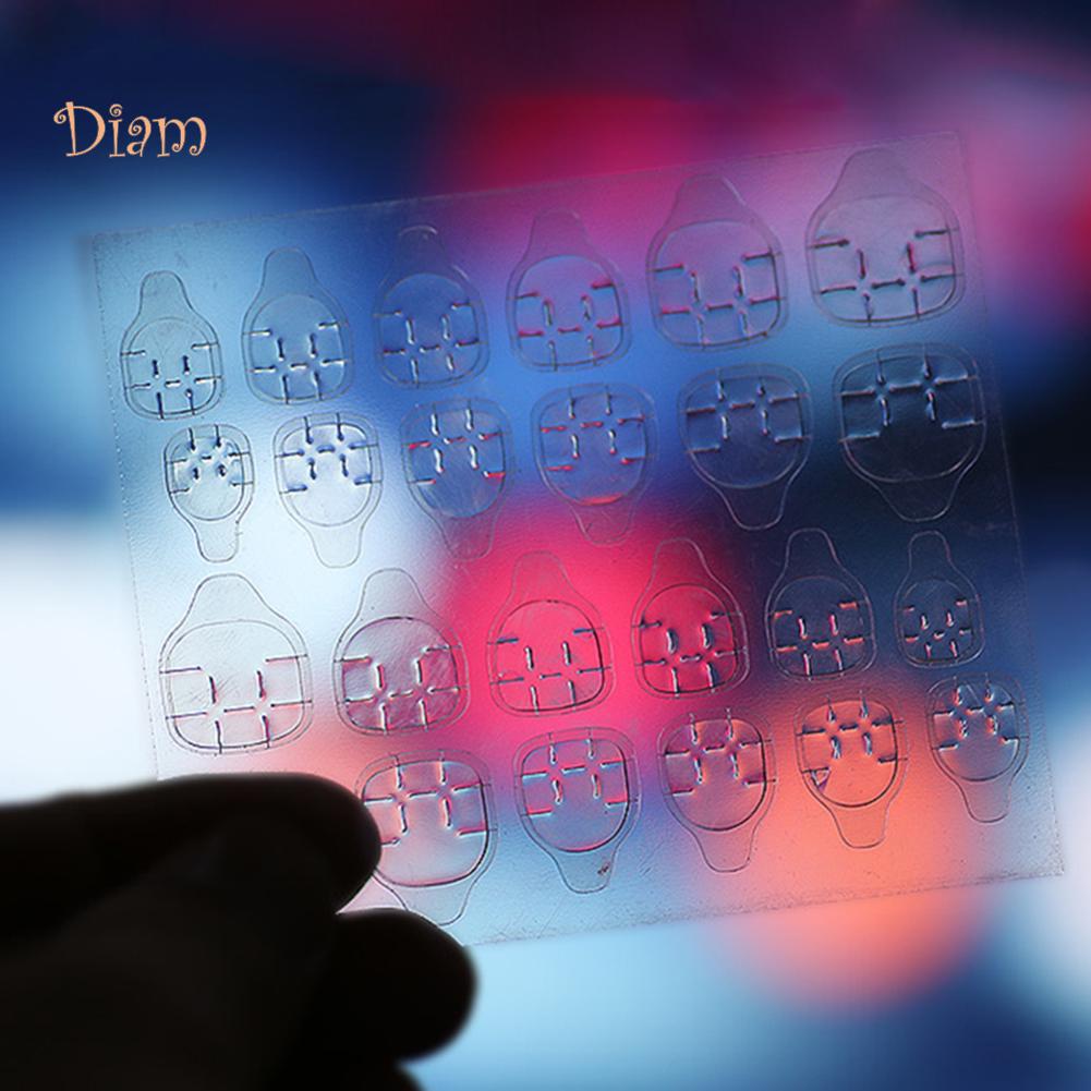 SBS 120 шт. прозрачные двухсторонние накладные ногти клейкие ленты наклейки искусственные ногти