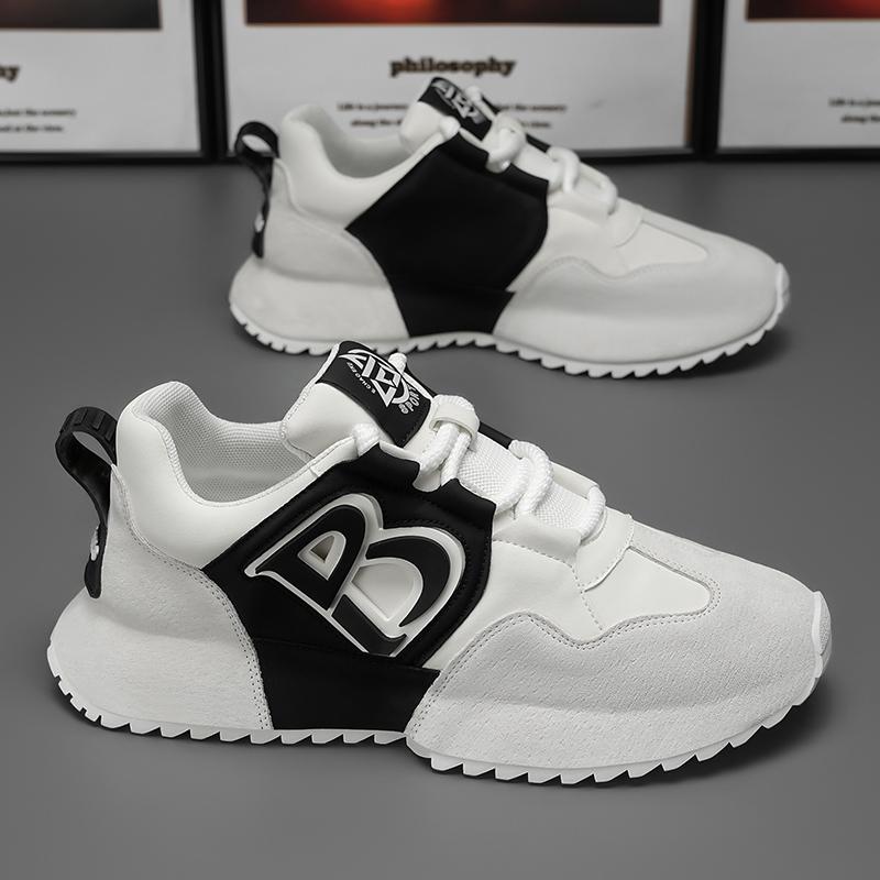 Модные мужские кроссовки, дышащие нескользящие кроссовки, дизайнерская повседневная спортивная обувь для бега, легкая прогулочная обувь, теннисные туфли