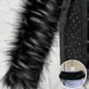 1M Big Fur Collar DIY Hat Brim Plush Strip New Fluffy Trim