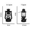 12 шт. Ретро масляная лампа реквизит для фотографий антикварная настольная лампа на батарейках старомодная керосиновая лампа для декора на Хэллоуин