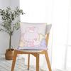 Asamimichaan Asleep Cartoon Square Pillow Case Cute Asamimi Cushion Covers Awesome Polyester Decorative Pillowcover For Home 18"