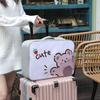 Cartoon Travel Bag Large-capacity Cosmetic Clothing Storage Bag Cute Cartoon Printing Wear-resistant Portable Outdoor Travel Bag