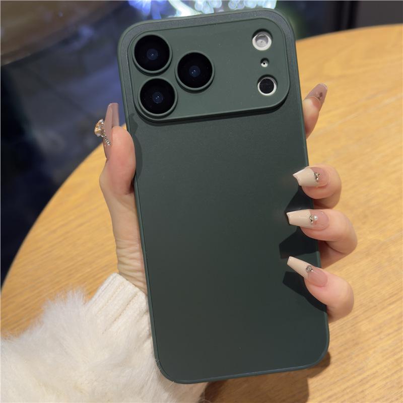 Чехол-скин Apple 17 Pro Max Light Sand AG Skin Feel для iPhone 16, матовый, полное покрытие, противоударная защитная крышка