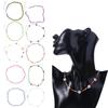Vacation Female Daisy Women Necklace Bohemia Choker Clavicle Necklace Flowers Beaded Necklace