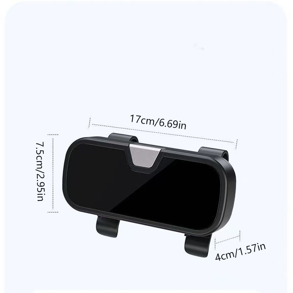 Press Switch Car Glasses Box Shock-proof Eyeglasses Protection Box Car Sunglasses Holder  Car Visor