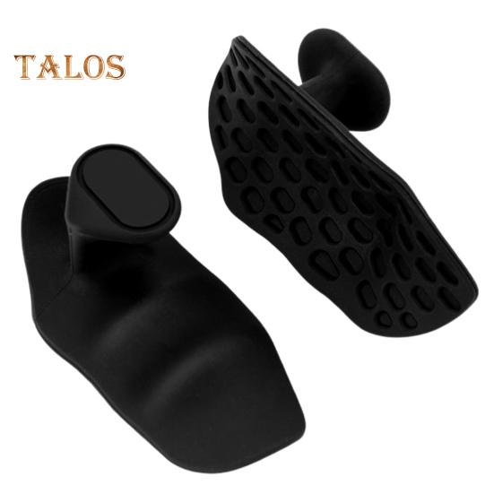 1 пара силиконовых ручек для тренировок для мужчин и женщин, нескользящие перчатки без пальцев для спортзала, подтягивания, бодибилдинга, тяжелой атлетики, становой тяги, защитные ручки для рук