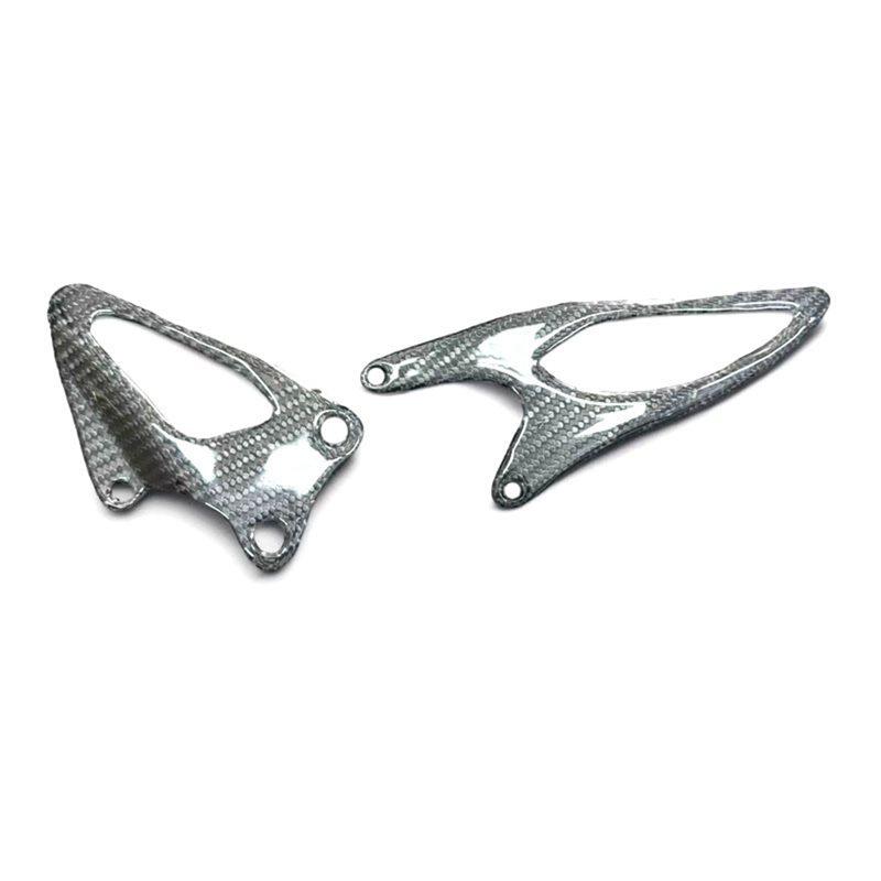 Guard Heel Plates Rearsets Carbon Fiber Motorcycle For R1 R1M 2015-2024 Heel Guards