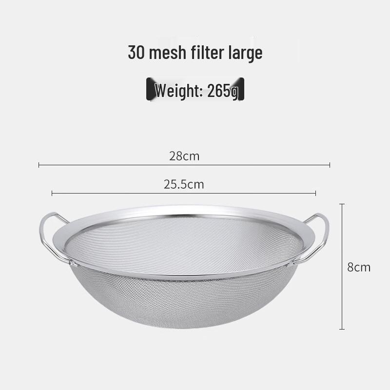 Wutuo 304 Stainless Steel Multi-function Kitchen Strainer