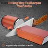 15/20° Магнитный угловой роликовый набор для заточки ножей с набором точильных камней для ножей с прямой кромкой - Кухонные инструменты для приготовления пищи