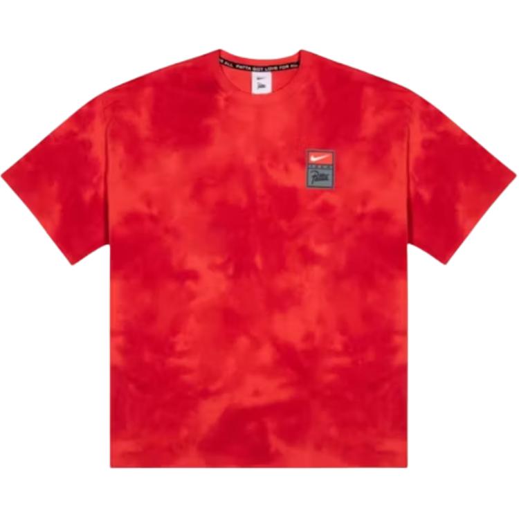 Nike X Patta Nrg Gx Выстиранный Свитшот Модный Мягкий Универсальный Футболка с Коротким Рукавом Мужские Топы HQ3908-612