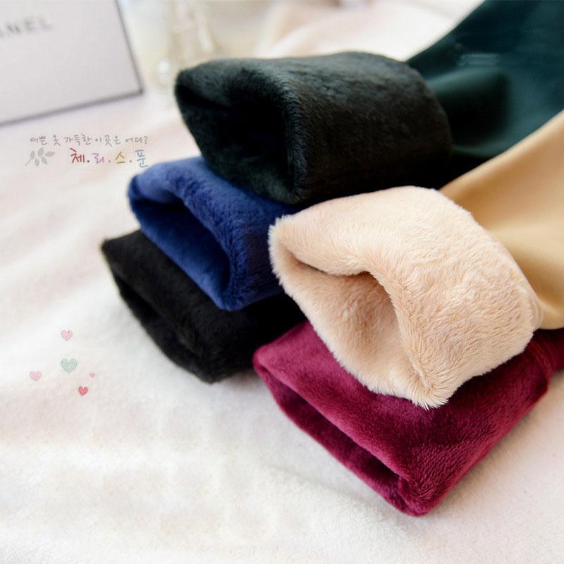 Зимние женские бархатные теплые леггинсы с высокой талией, эластичные леггинсы с высокой эластичностью для экстремально холодной погоды