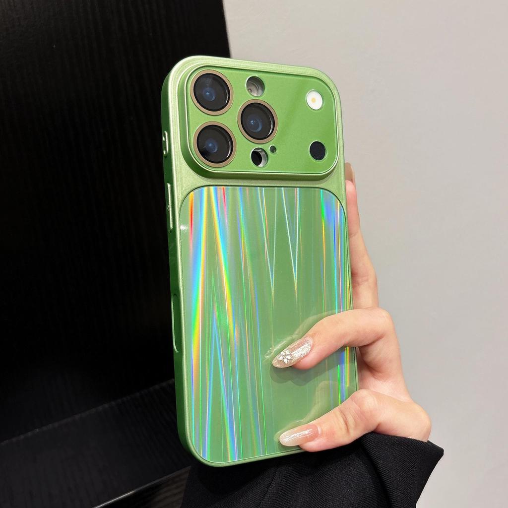 Лазерный чехол Apple 17Promax Aurora с полным покрытием и защитой от падения для объектива iPhone 16