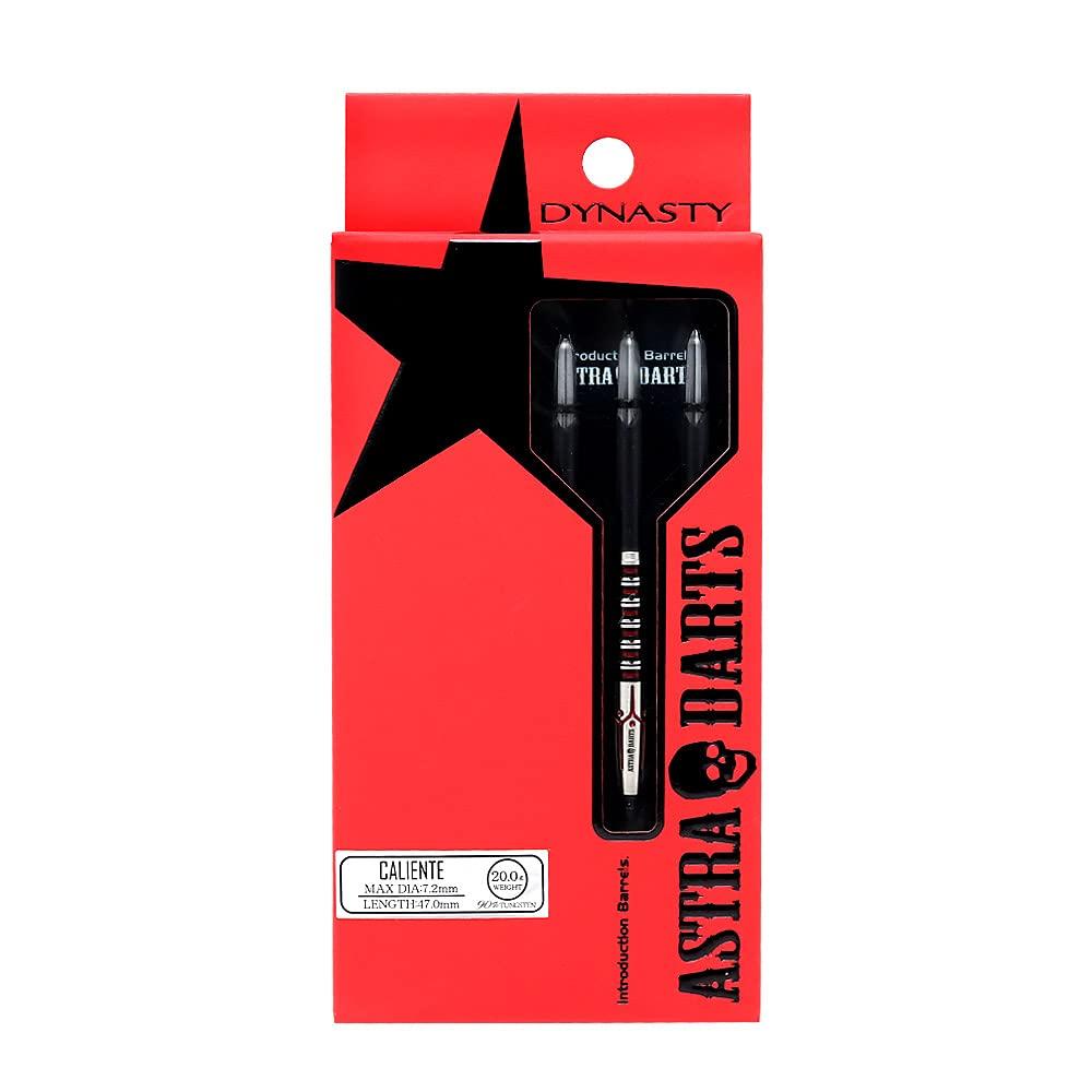 Dynasty ASTRA DARTS REDSTAR Red Star CALIENTE 2BA Dart Barrel Dart Set