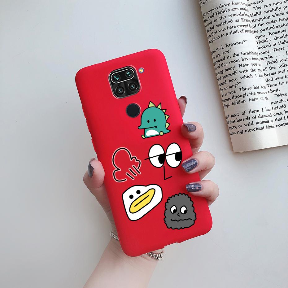 Чехол для Xiaomi Redmi Note 9 Чехол Мягкий ТПУ Силиконовый Чехол Xiaomi Xiomi Redmi Note 9 Note9 RedmiNote9 задняя крышка телефона Чехлы Чехол Funda