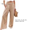 Женские летние однотонные брюки с карманами, свободные прямые брюки, уличная одежда