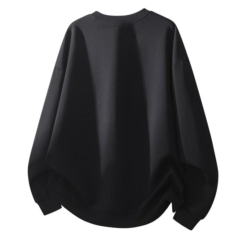 Мужской пуловер с длинным рукавом и вышивкой в американском ретро-стиле