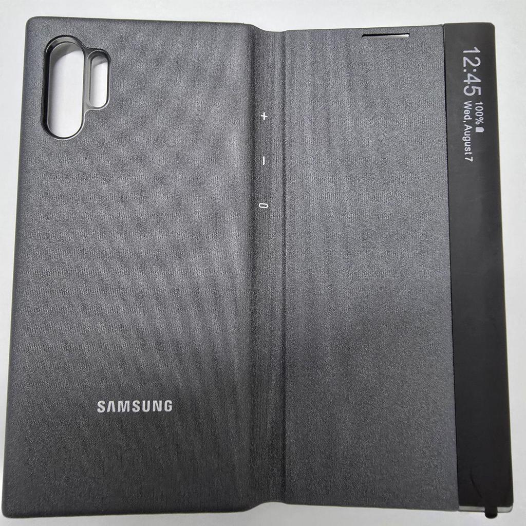 Чехол-книжка Samsung Note 10+ Smart с боковым окном и функцией сна