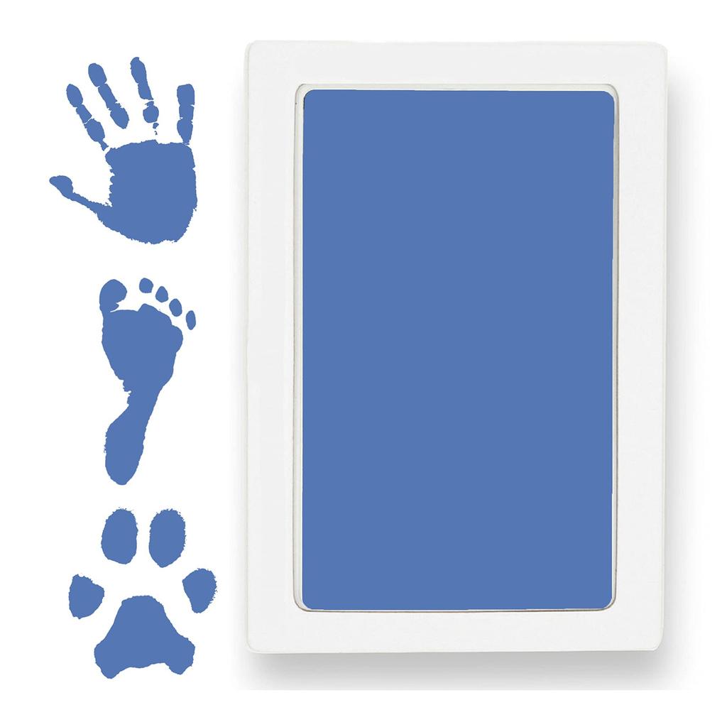 Newborn Baby DIY Hand And Footprint Kit Ink Pads Photo Frame Handprint Toddlers Souvenir Accessories Safe Clean Baby Shower Gift