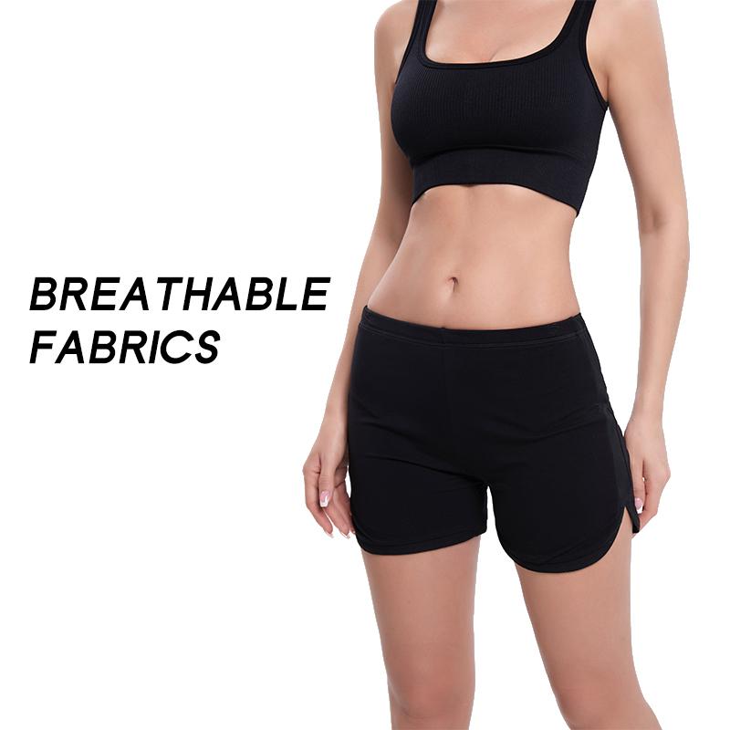 Shanhao  High Quality Girls Period Leakproof Sports Wear Organic Cotton Menstrual Boyshorts Panties Womens Period Panties