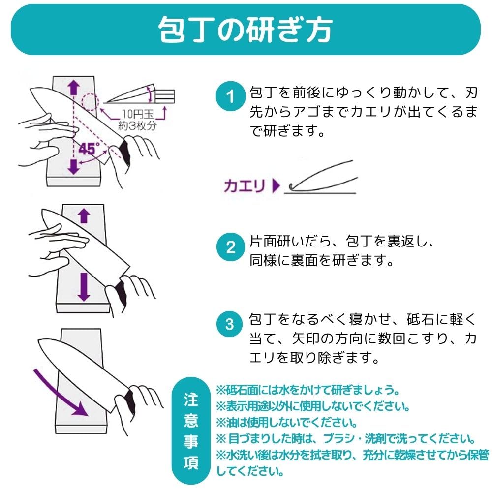 PLEAVIT Knife Sharpening Stone Set for Surface Rough Medium and with Stand (400mm, 1000mm, 3000mm, 8000mm) Refining, Whetstone, Whetstone, Finishing,