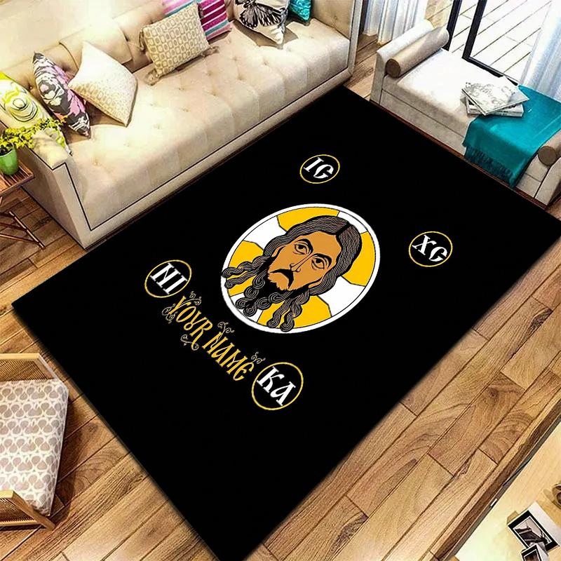 Arabian Identity Custom Name Carpet Rug For Living Room Bedroom Home Sofa Decoration Kids Play Nonslip Floor Mat