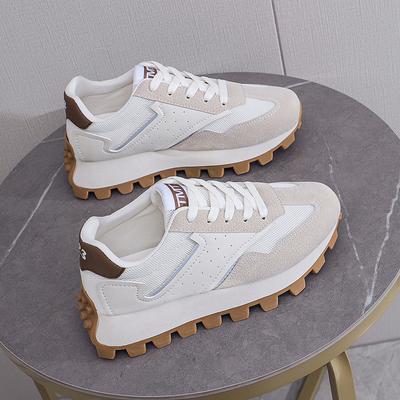 Обувь Daddy Shoes, женская, весенняя, новая, с тонкой талией, с толстым дном, увеличенная дышащая, спортивная, повседневная, универсальная обувь Forrest Gump