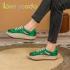 Handmade Women's and Girls' Natural Leather Comfortable Platform Fashion Casual Shoes