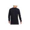 Nike Спортивная футболка с длинным рукавом Swoosh от Nike Черная FJ1120-010
