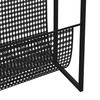 Vidaxl Stojak Na Gazety, Czarny, 35X15X45 Cm, Stal