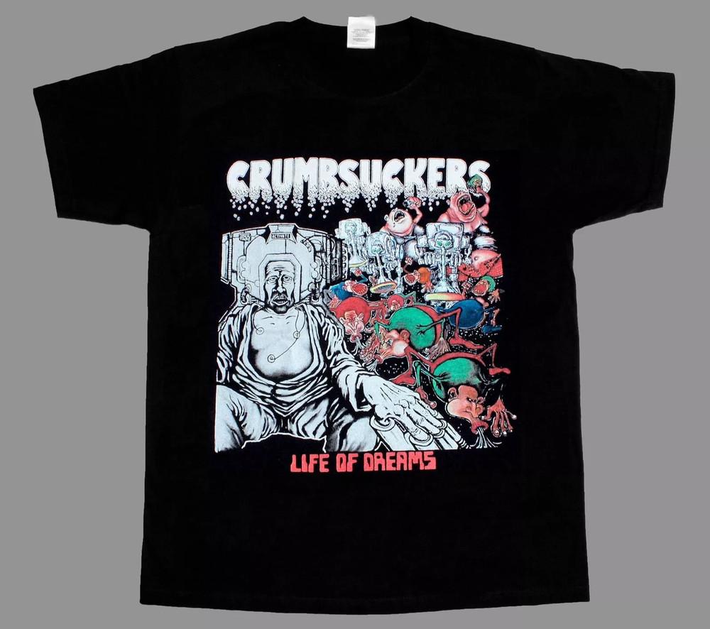 CRUMBSUCKERS Футболка с принтом Life of Dreams Полный размер S-5XL Унисекс Футболка