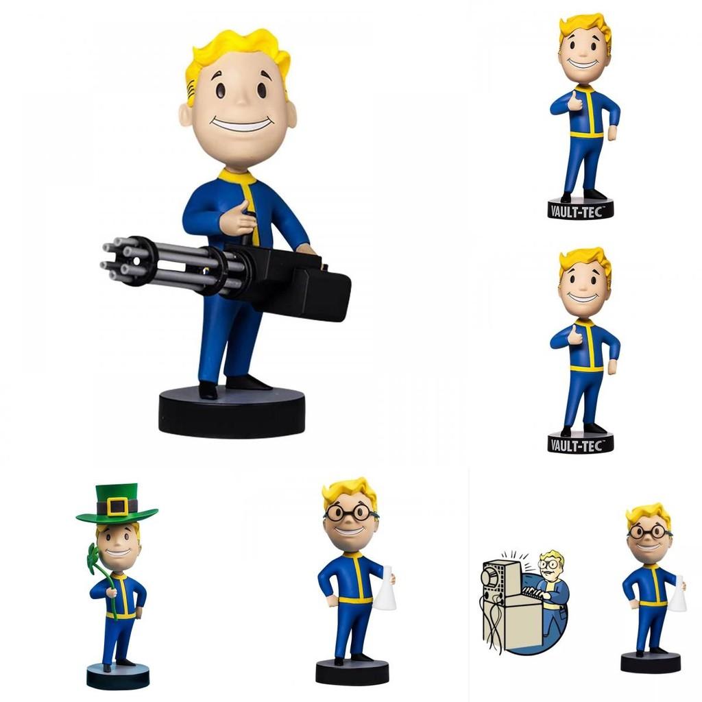 Fallout Vault Boy Смоляная Арт-декор для Офиса С Мультяшными Скульптурами Для Фанатов