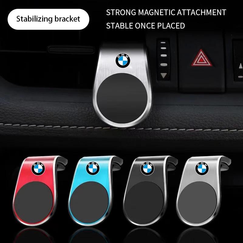LRUUQ1 New 2025 Magnetic Car Phone Holder in Car Phone Stand Clip Mount For BMW M Performance E46 E49 F30 F80 E36 E46 F10 F30 F34 G20 G