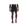 Under Armour Pure Color Brand Logo Sports Shorts Men Bottoms Black 1376509-001