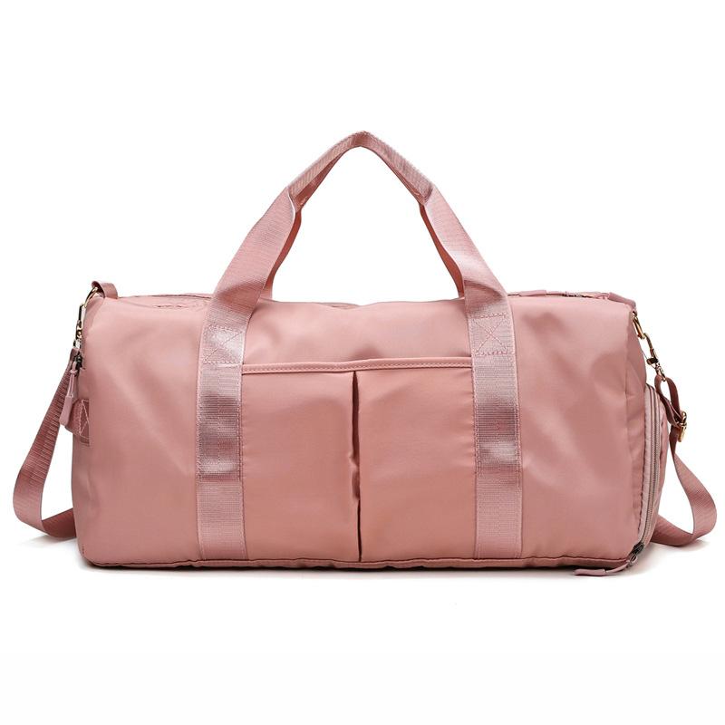 Large Travel Duffel with Wet Dry Separation Waterproof Gym Bag for Swimming Yoga Sports Organized Carryall Essential