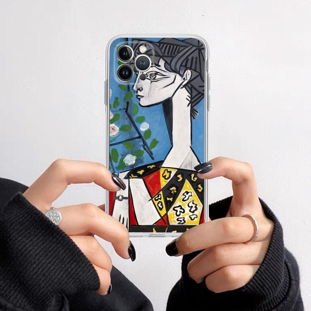 Абстрактная картина Пикассо Чехол для телефона Для iPhone 15 14 11 12 13 Mini Pro XS Max Чехол 6 7 8 Plus X XR SE 2020 Funda Оболочка