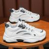Sneakers for Men Fashion New Breathable Soft-sole Running Shoes Trendy Old Dad Shoe Lightweight Comfortable Platform Shoes Tenis