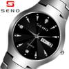 Men's Tungsten Steel Fashion Waterproof Quartz Watch Couple Gift