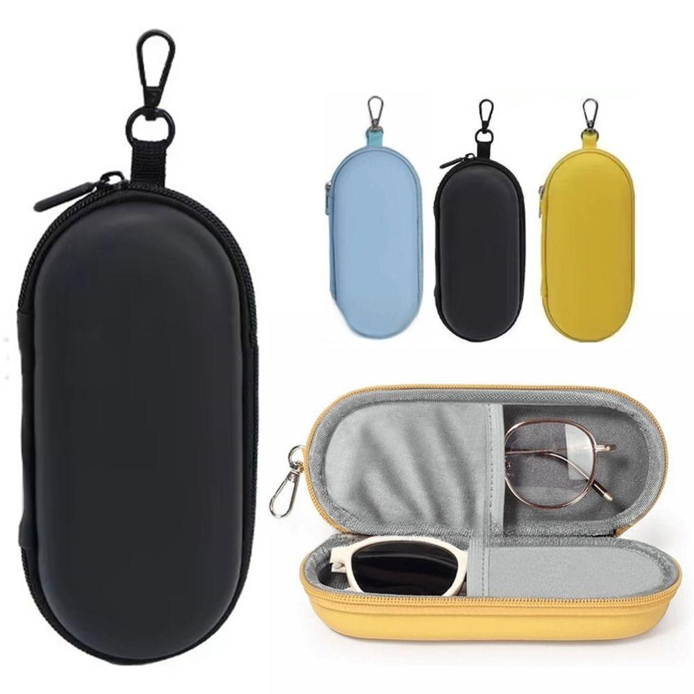 Portable Double Eyeglass Storage Box Hard Shell Dual Sunglasses Cases for Women Men