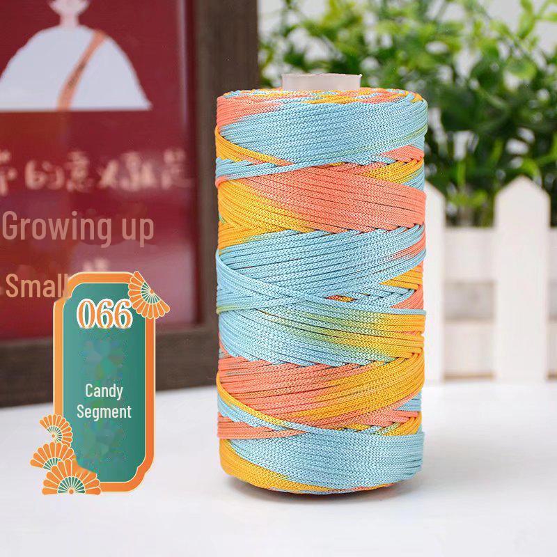 Экологичная конопляная пряжа для вязания крючком летних шляп, сумок и сандалий