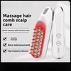EMS Massage Comb Red Light Vibration Hair Comb Multifunctional Meridian Massage Comb Hair Laser Massage Comb