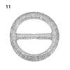 Crafts Garment Accessories Clothing Decor Shirt Button Belt Buckle Scarf Clips Ring T-shirt Clips