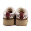 Women's Low Sheepskin Mules with Embroidery KELARA