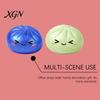 Soft Tactile Toy Bun Squeeze Non-Sticky Slow Rebound Stress Relief Fidget Simulated Fold Cute Shape Portable Decompression Gadget for Kids Adults